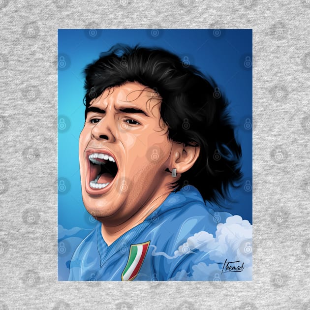 MARADONA AL NAPOLI by Jey13